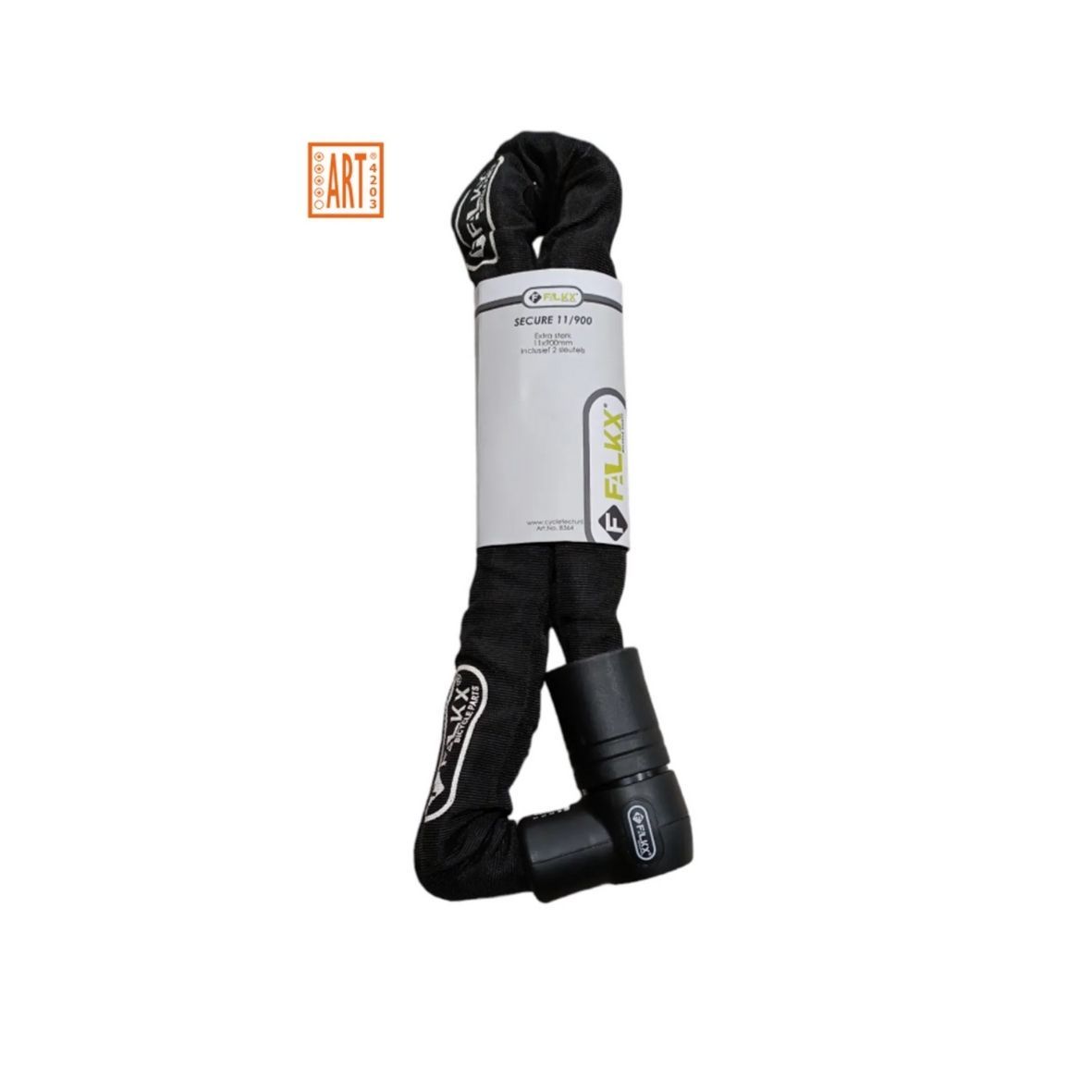 FALKX Secure 11/900 kettingslot zwart ART**** (8720574372991)