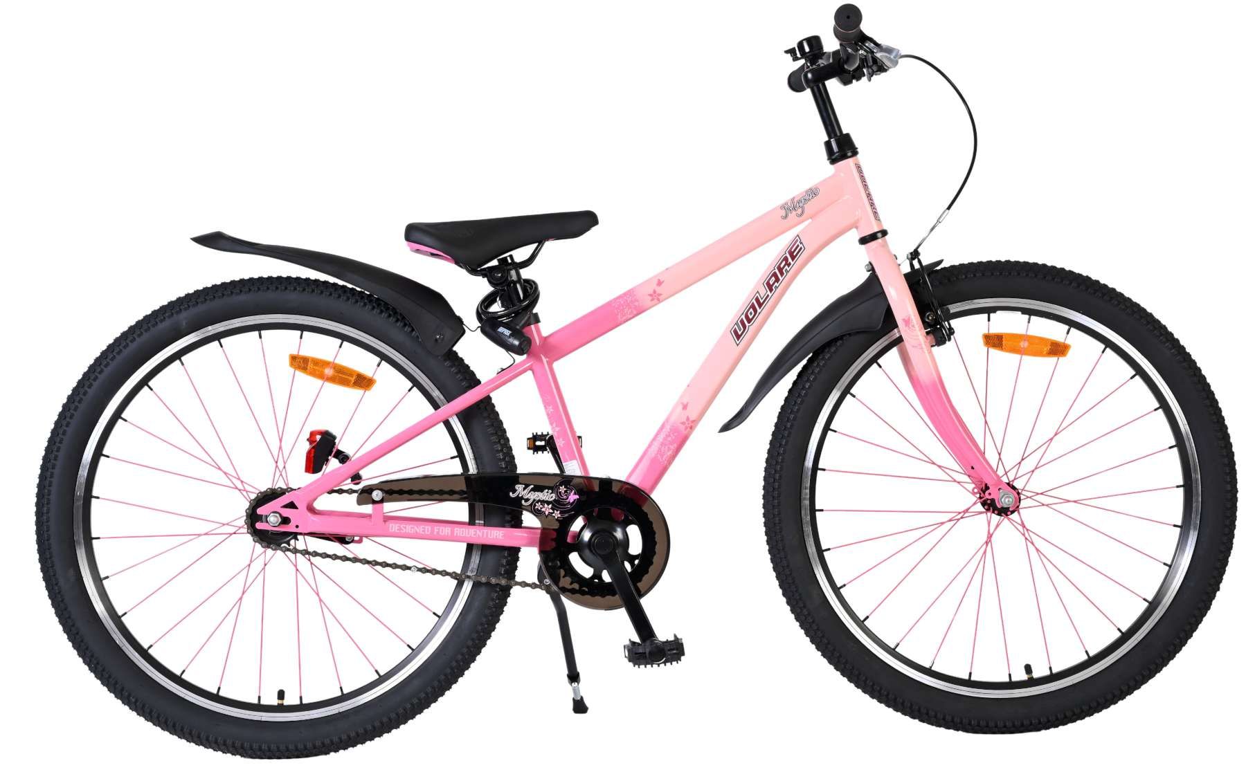 Volare Mystic Kinderfiets 24 inch Roze (8715347524288)