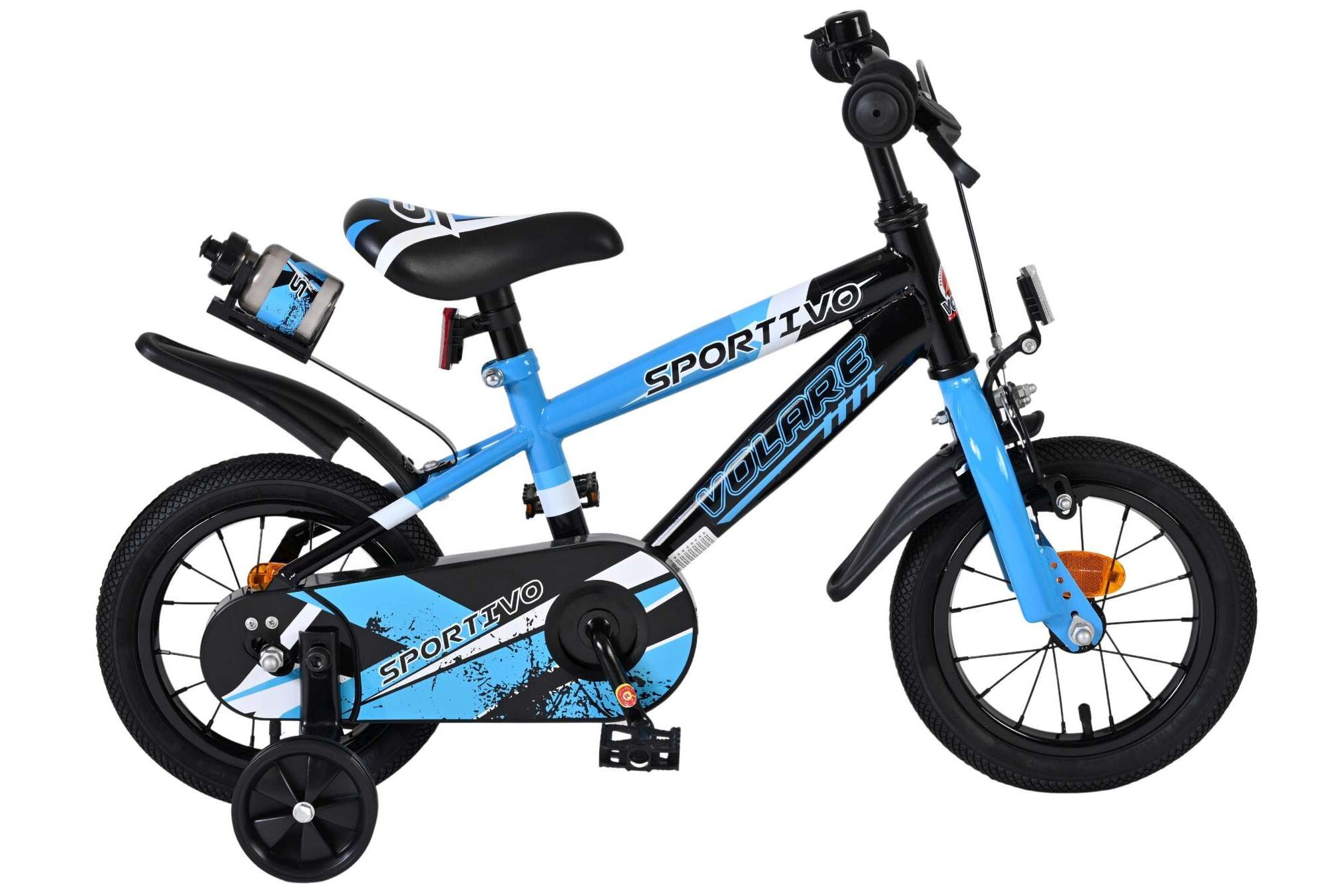 VOLARE SPORTIVO KINDERFIETS 12" BL/ZW (8715347512469)