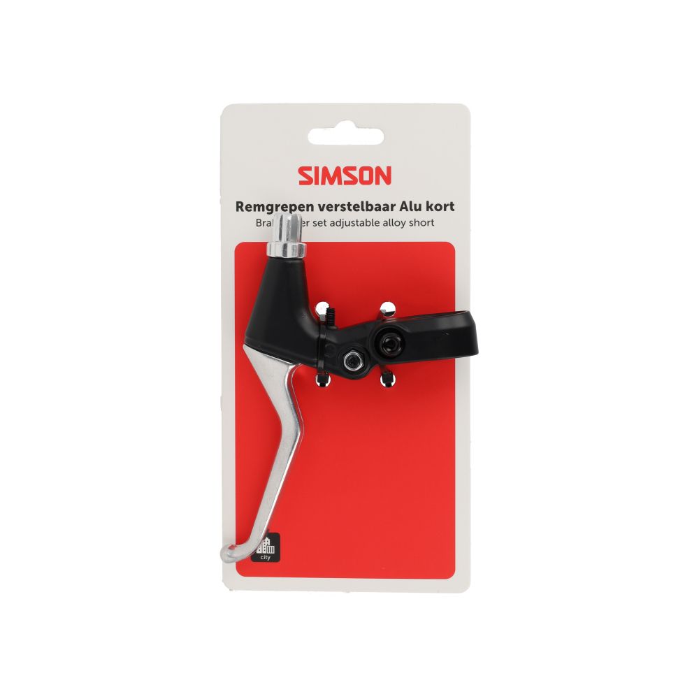 Remgrepenset Simson zwart alu (8711646935992)