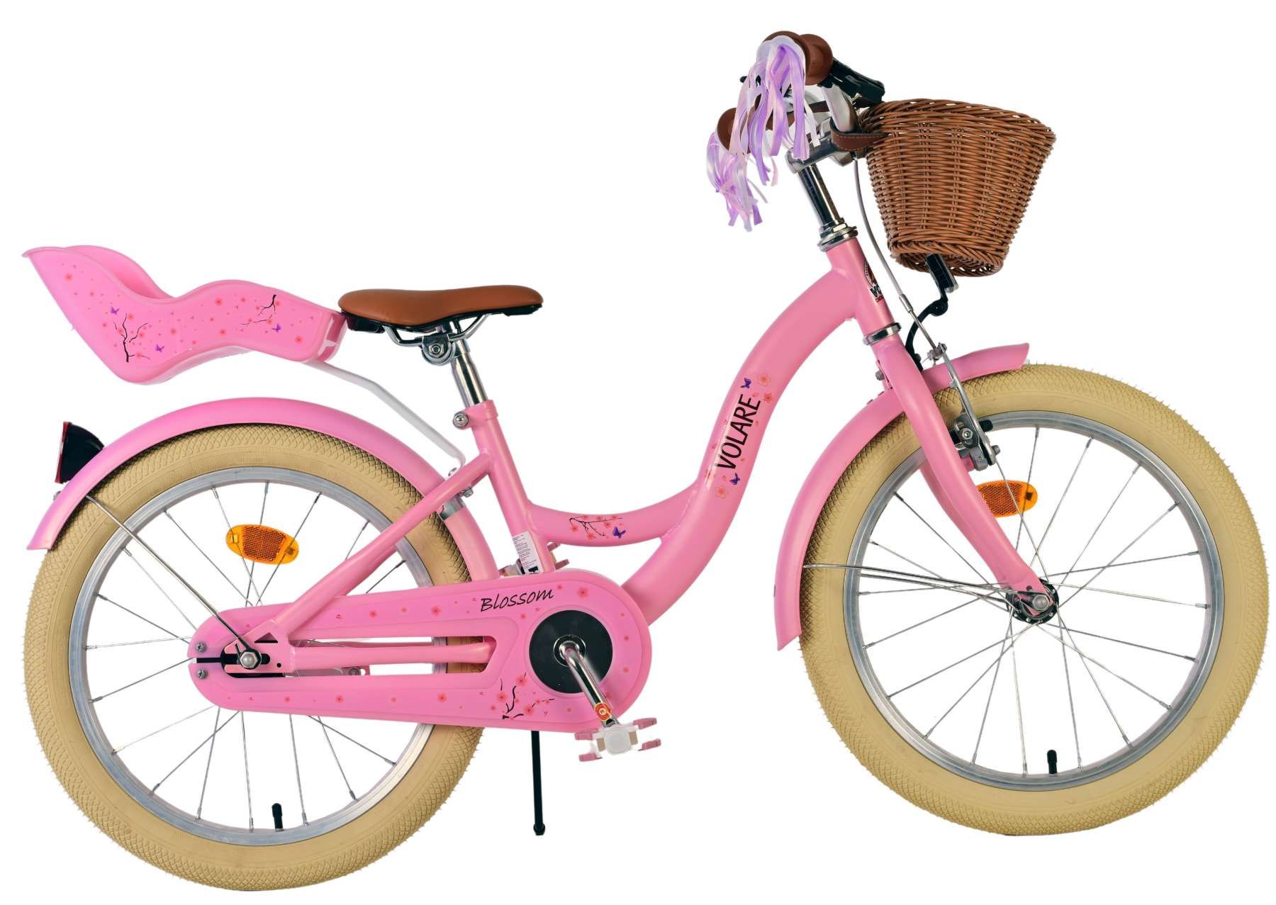 Volare Blossom Kinderfiets Meisjes 18 inch Roze 20 (8715347518300)