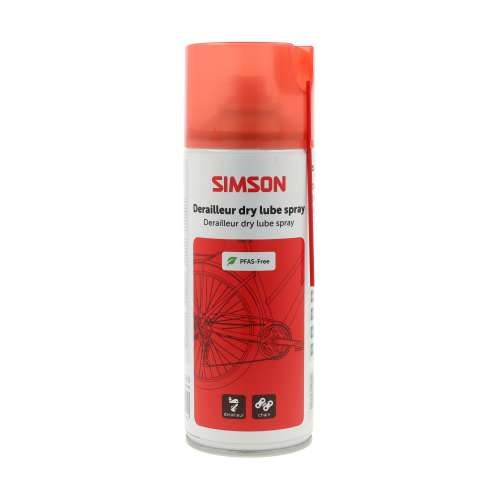 Simson derailleur dry lube spray 400ml (8711646936289)