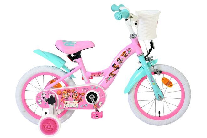 8715347205743 Paw Patrol Kinderfiets Meisjes 14 inch Roze (8715347205743)