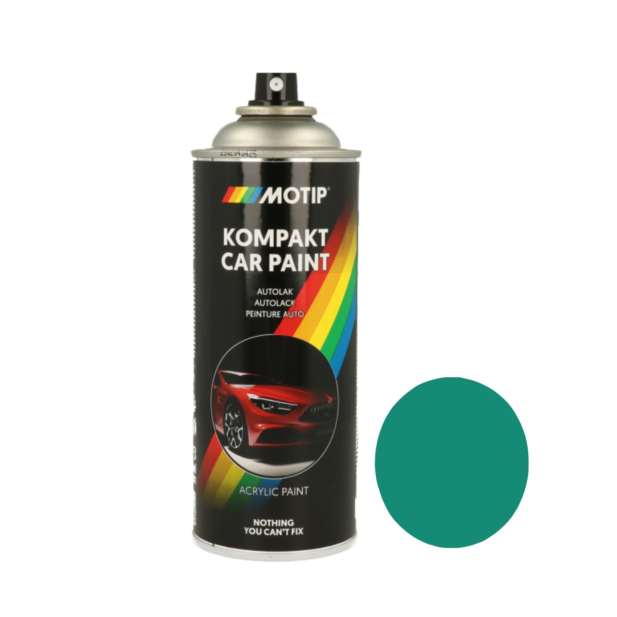 Merkloos Motip Kompakt Spuitbus 400Ml Groen (8711347445066)