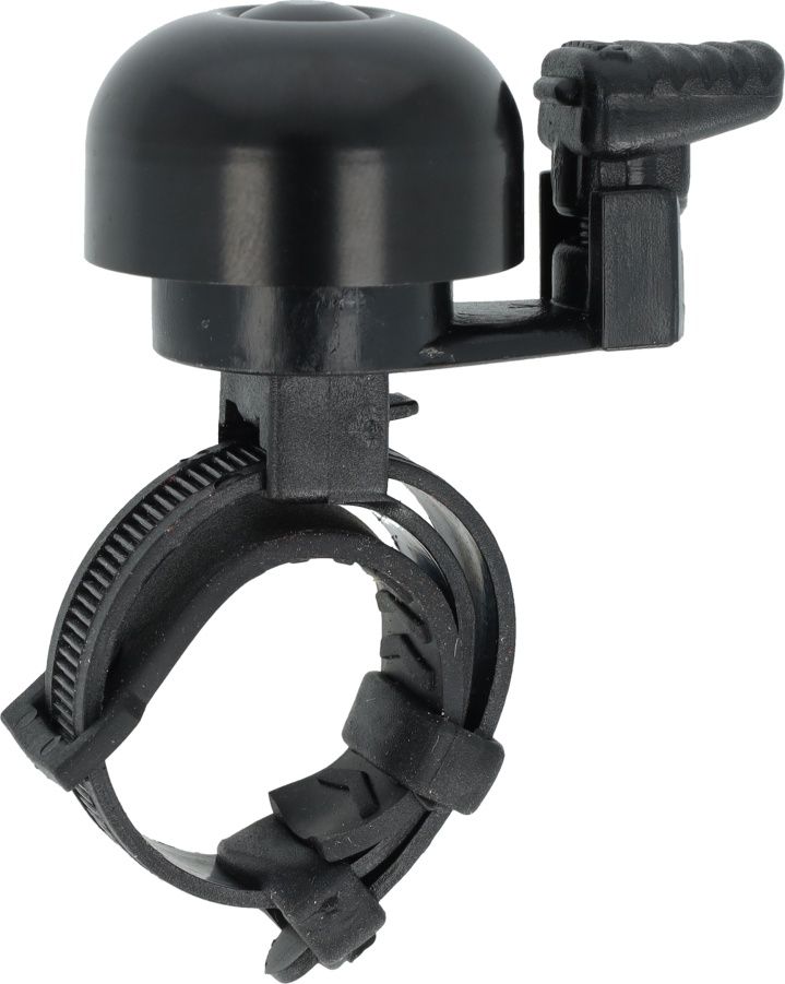 Simson Fietsbel Mini met flexibele band 32mm - zwart (8711646935763)