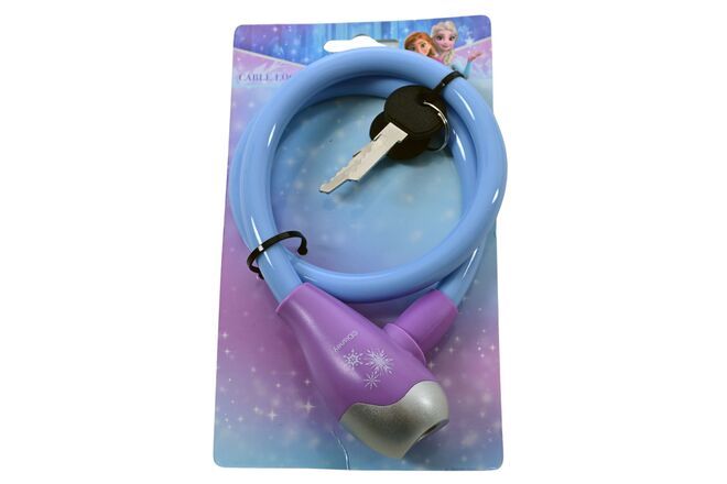 Merkloos Frozen Kabelslot Blauw/Paars (8715347014321)