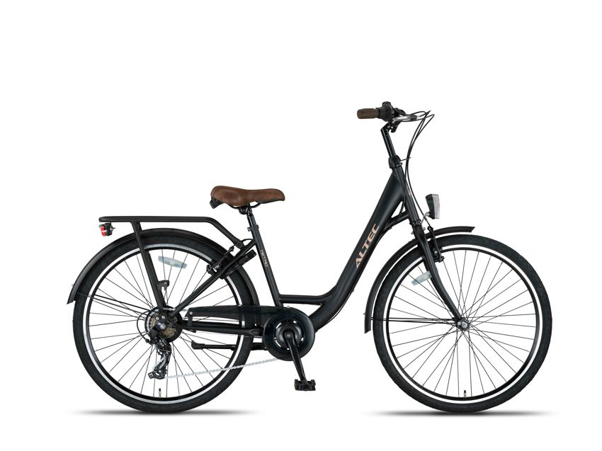 Altec Metro 26 inch Meisjesfietsen 7 V Mat Zwart (8698906319528)