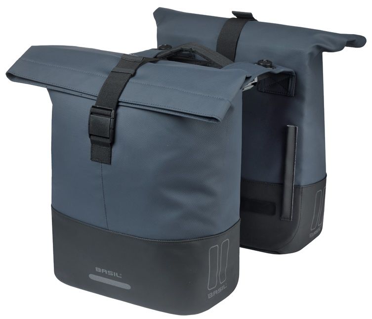 Basil Dubbele fietstas Cove MIK 28-32L 14 x 29 x 36 cm - (8715019185069)