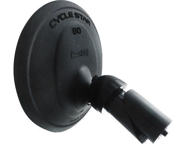 Spiegel bumm 80mm rond bev.in stuur zwart 903/2 (4006021009097)