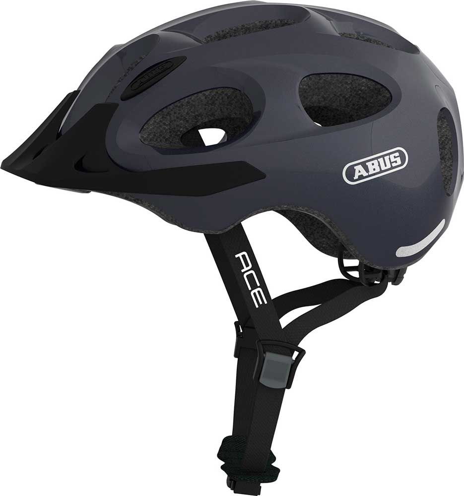 Abus helm Youn-I ACE sparkling titan L 56-61 cm (4003318667886)