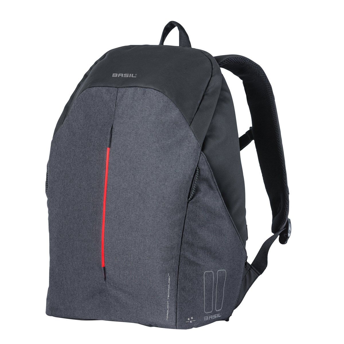 Basil backpack B-safe led graphite black (8715019177750)