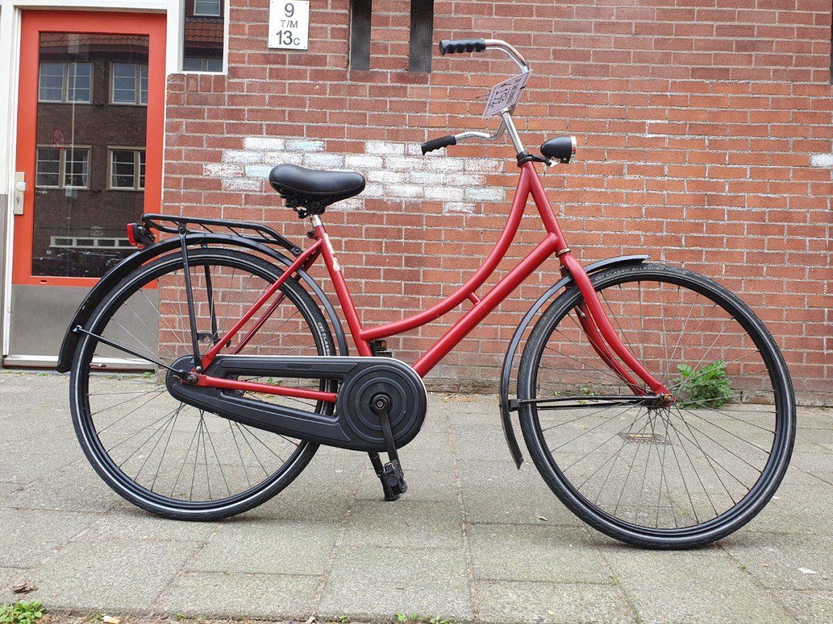 geen omafiets rood 2020 (F.1336)