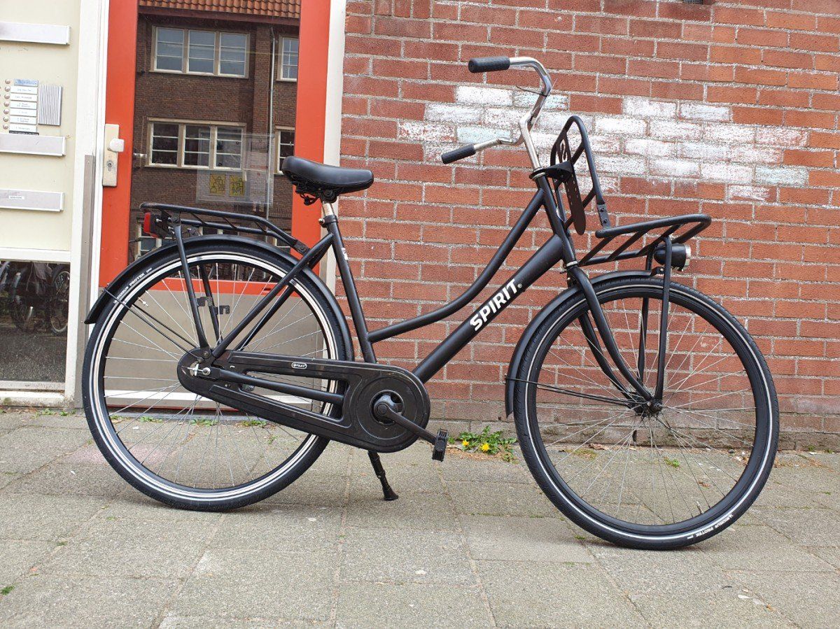 Spirit Omafiets zwart 56cm 2020 (F.1366)