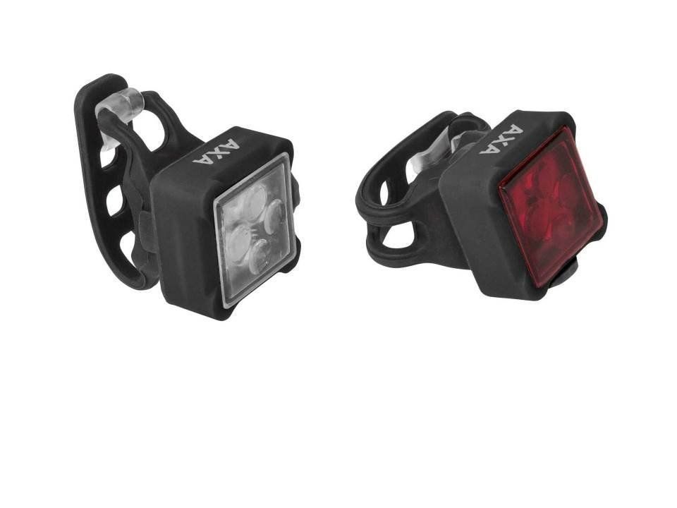 Lampset Axa niteline 44 batt led zw (8713249258652)