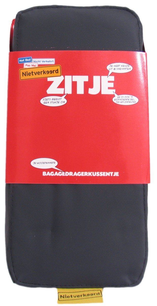 Niet verkeerd Kussen Nietverkeerd zwart (8718836200649)