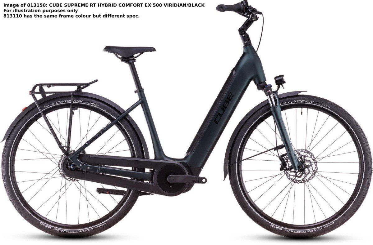 CUBE SUPREME HYBRID COMFORT ONE 500 Lageinstap Viridian/black EE50 EE50 2025 (4054571487124)