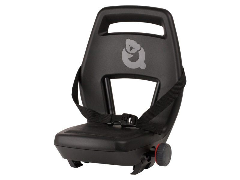 Qibbel achterzitje Junior 6+ drager bev. zwart (8712864430962)