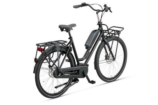 BATAVUS Quip E-Go Dames Zwart Mat 55cm 2025 (8713568562591)