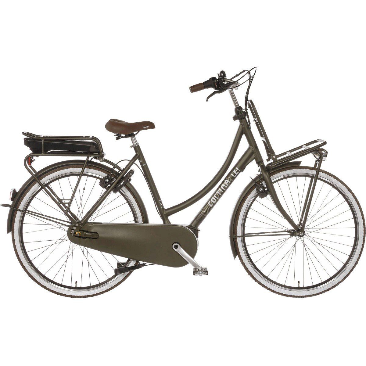 CORTINA E-U4 Transport 500WH Dames Elegance Green Matt 50cm 2022 (8719461041881)