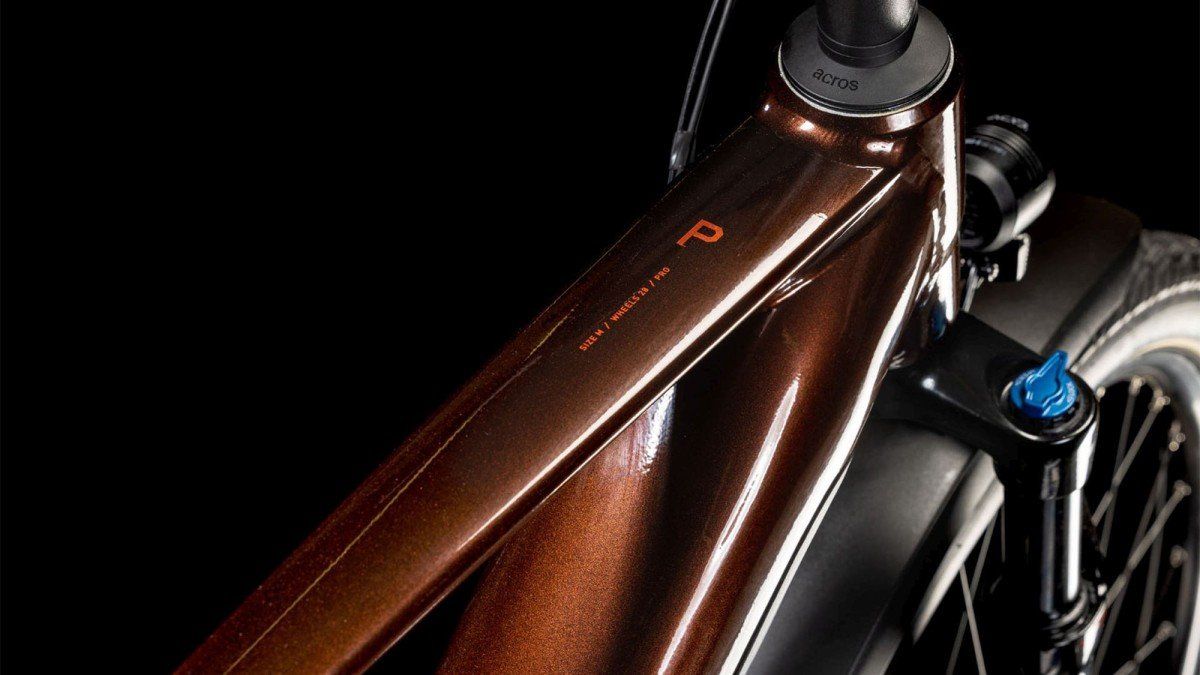 CUBE TOURING HYBRID PRO 625 Heren Cinnamon/orange 58 58 2025 (4054571462077)