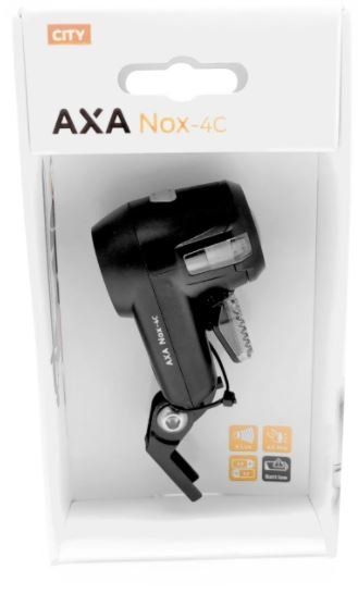 Axa koplamp Nox City batterij 4 lux zwart (8713249281896)