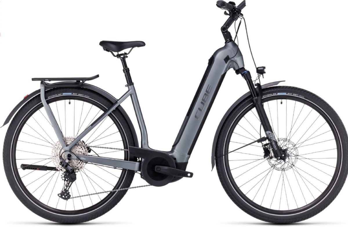 CUBE KATHMANDU HYBRID PRO 625 FLASHGREY/BLACK 2022, Flashgrey/black