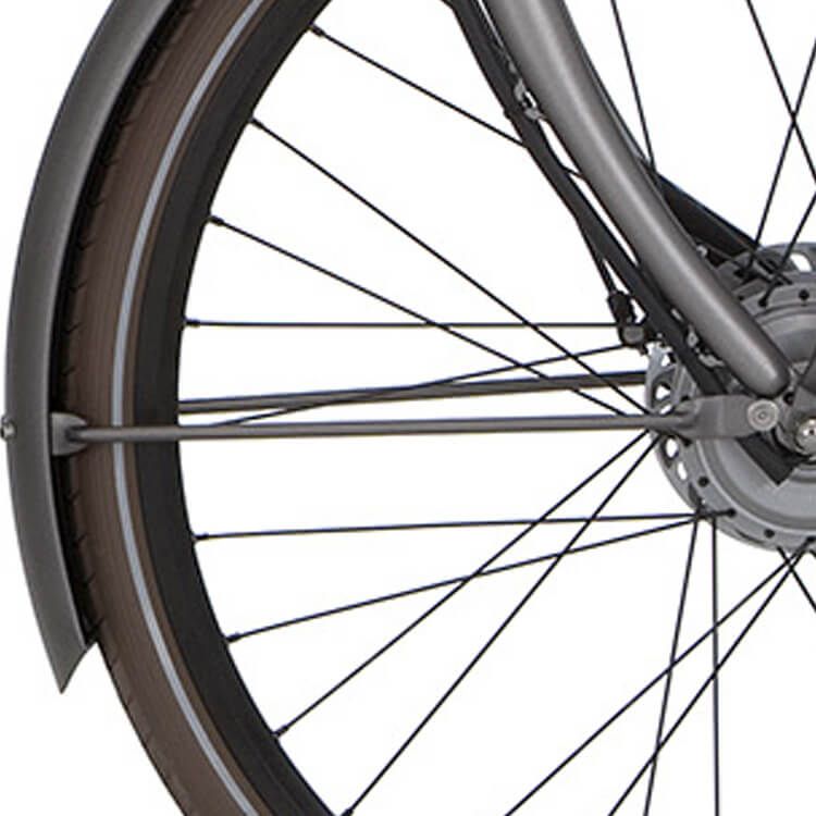 Cortina spatbordstang voor 28 E-U4 stone matt