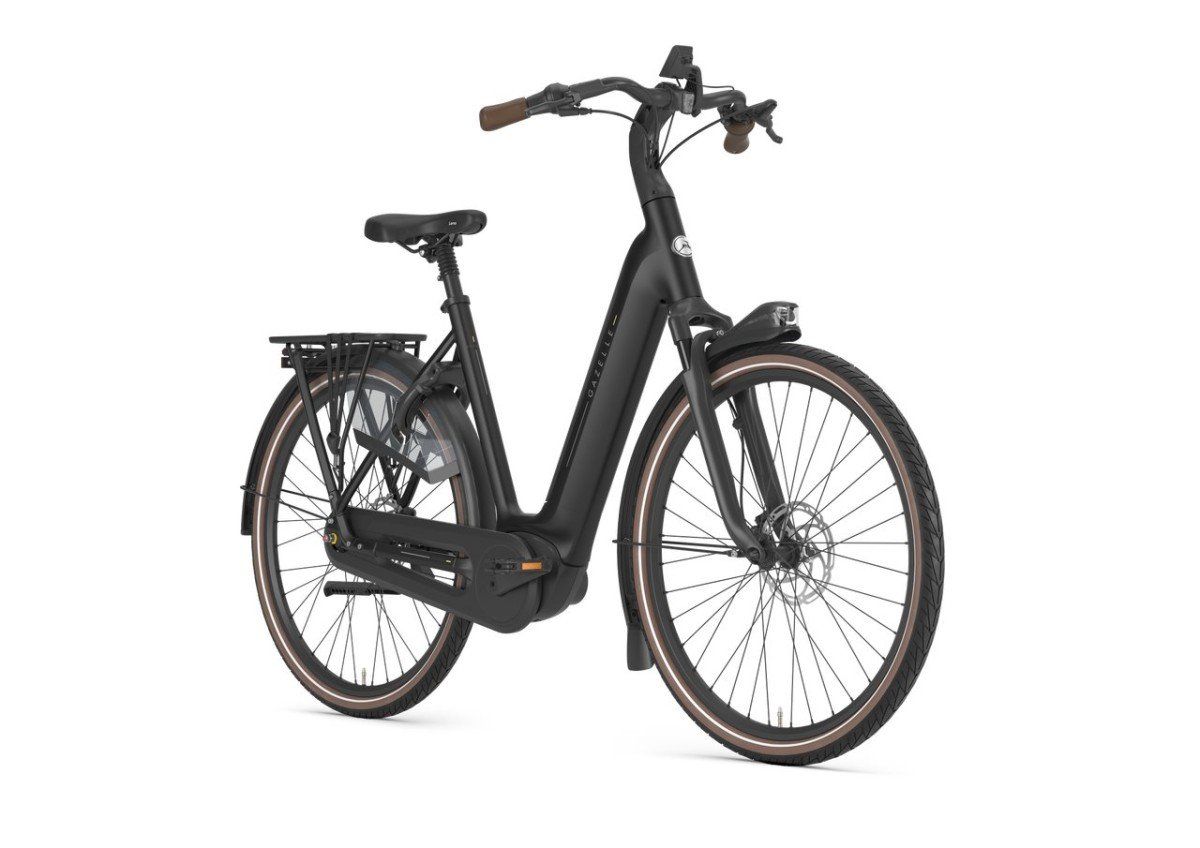 GAZELLE Grenoble C8+ Dames Black Mat 46cm 2025 (8717231004494)
