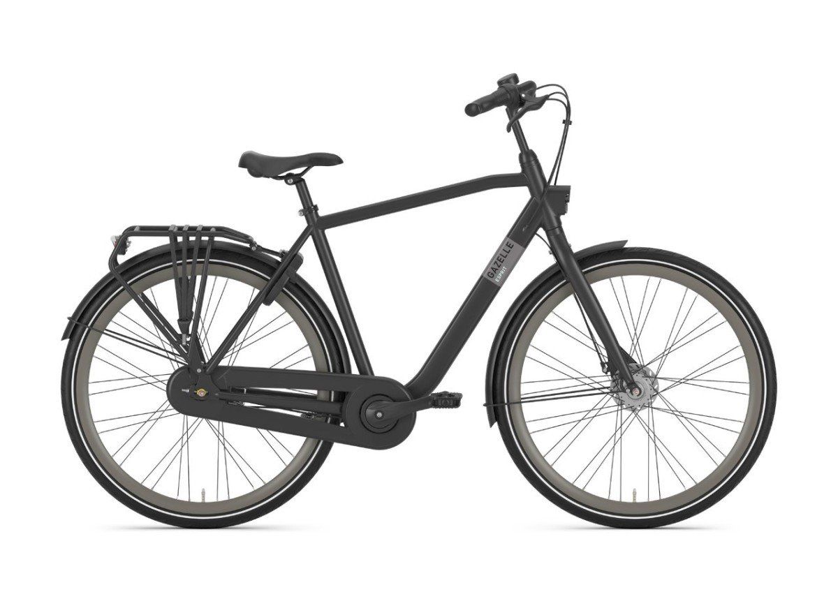 GAZELLE Esprit Heren Black Mat 59cm 2025 (8717231368794)