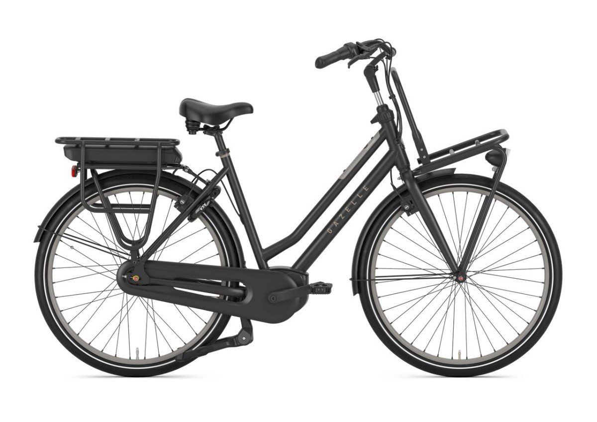GAZELLE HeavyDutyNL C7 Dames Black Mat 54cm 2024 (8717231365731)