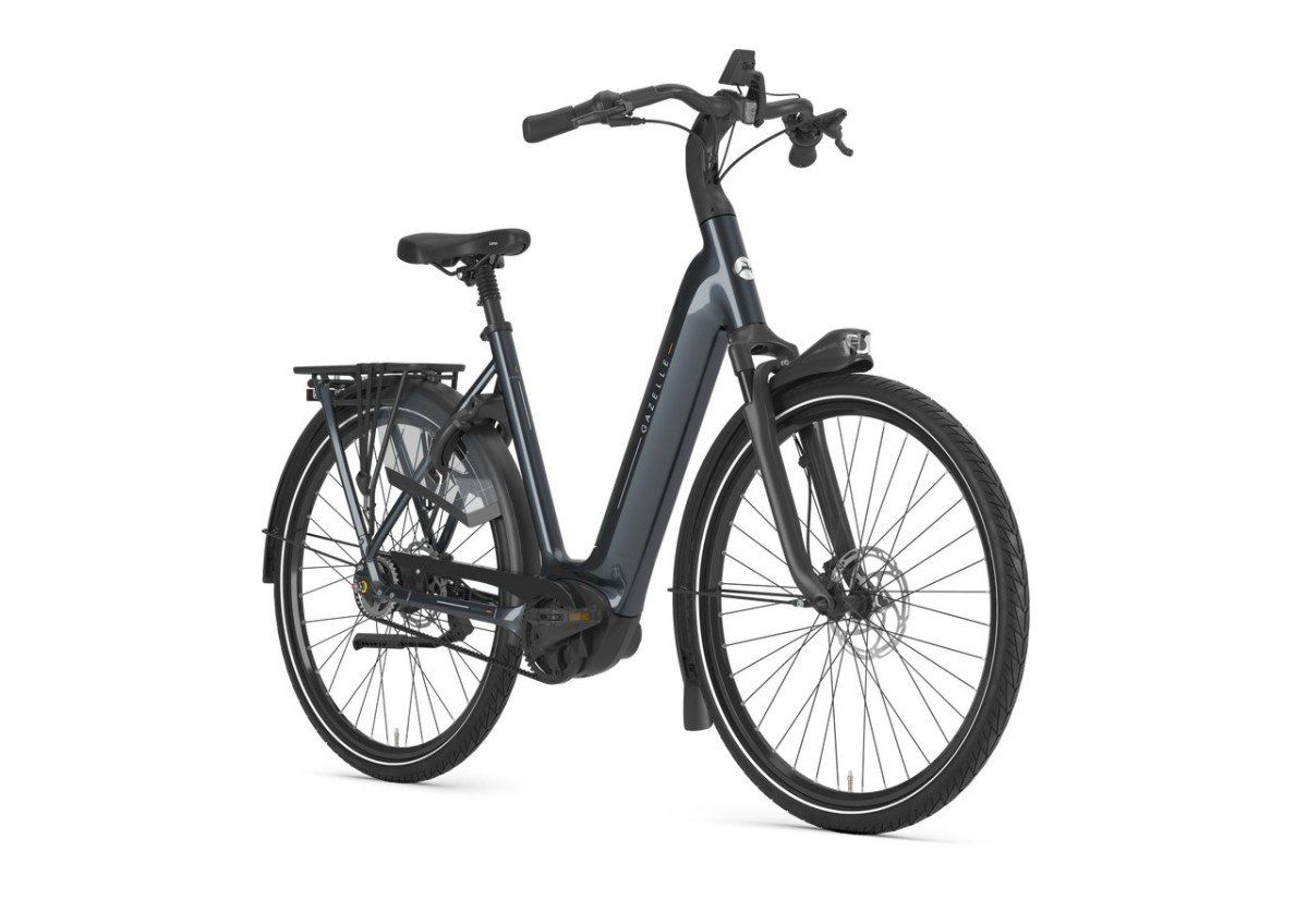 GAZELLE Grenoble C5 Dames Anthracite Grey Glans 57cm 2025 (8717231002438)