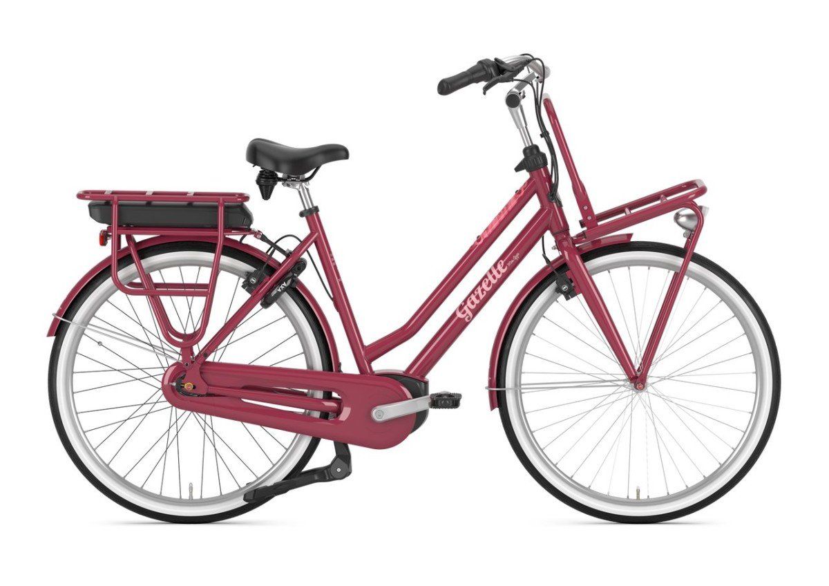GAZELLE Miss Grace C7 Dames Coral Red Glans 54cm 2024 (8717231365861)