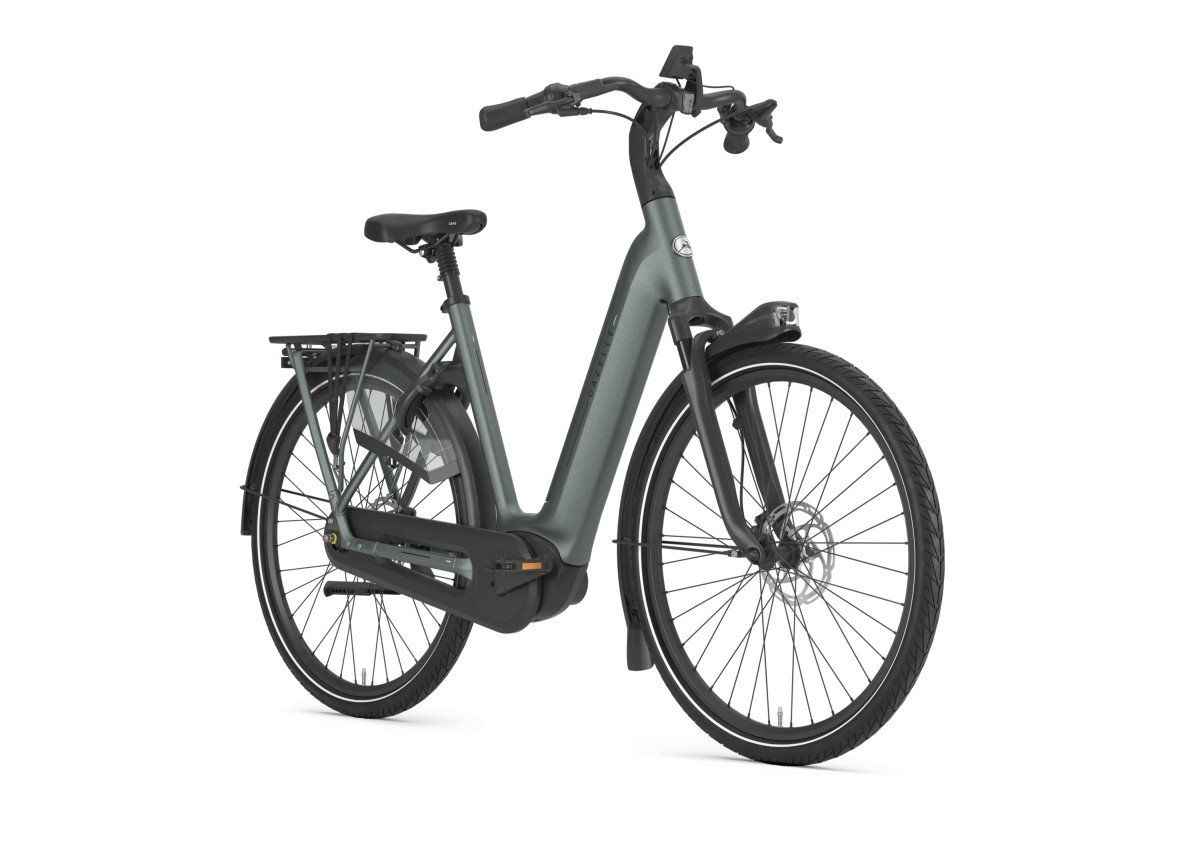 GAZELLE Grenoble C8+ Dames Twilight Green Mat 57cm 2025 (8717231004609)