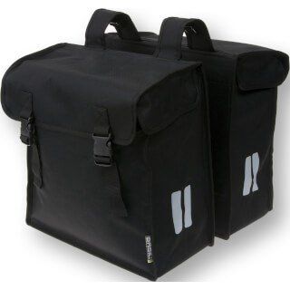 Basil Mara XXL dubb fietstas 47-liter zwart 17395 (8715019173950)