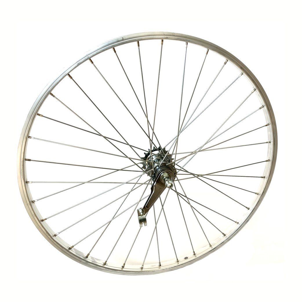 Roland Achterwiel 28 sp. alu spaak 13 basic zilver shimano remnaaf (4043598258664)