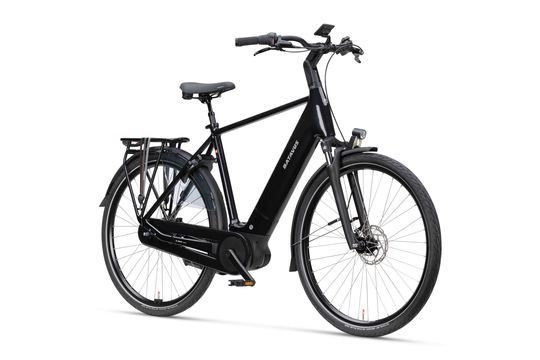 BATAVUS Finez E-Go Power N8 HEREN Zwart Glans 61cm 2025 (8713568497077)