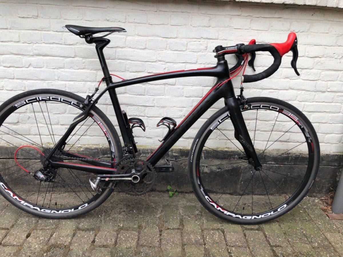 Specialized SW ROUBAIX SL4 Campa record CARB/RED 54 CARBON/RED 54cm (F.32584)