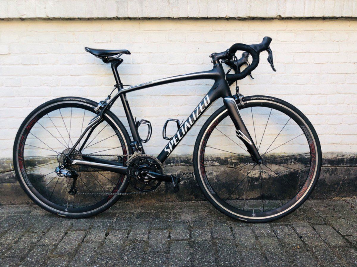 Specialized Roubaix SL4 Ultegra di2 velgrem 54cm powermeter mat zwart 54cm (F.32872)