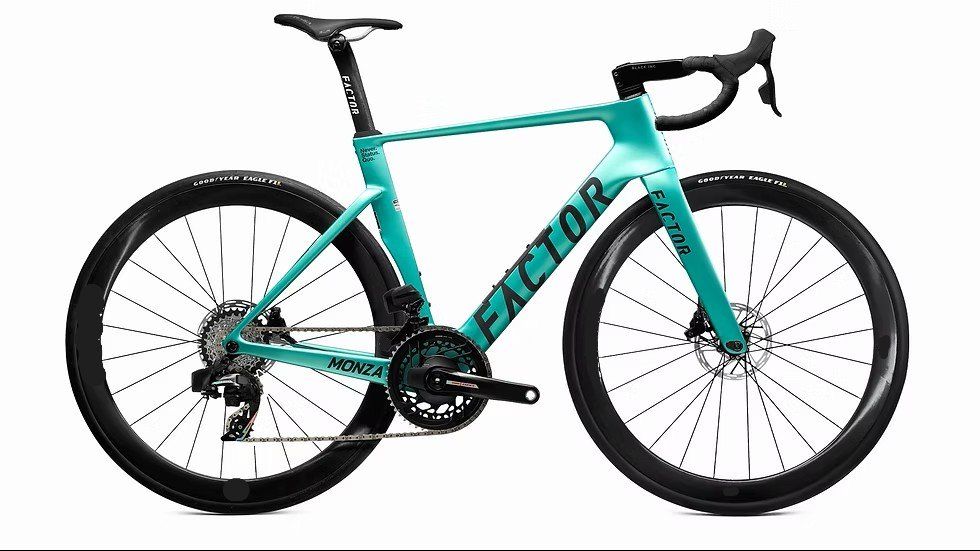 Factor Monza Sram Force mt 58 Steel Green 58cm 2026 (F.33666)