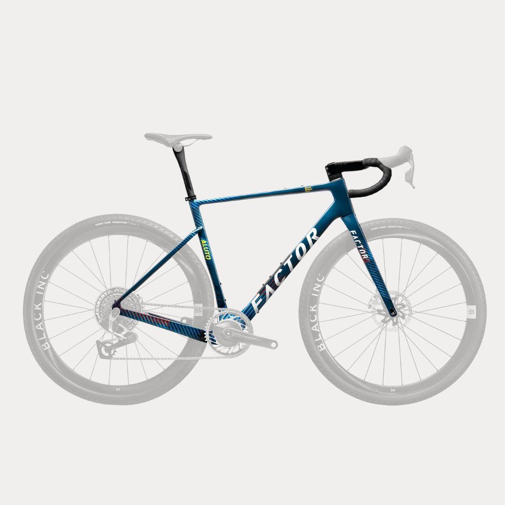Factor Aluto frameset 56cm Raptor Blue 56cm 2026 (F.34108)