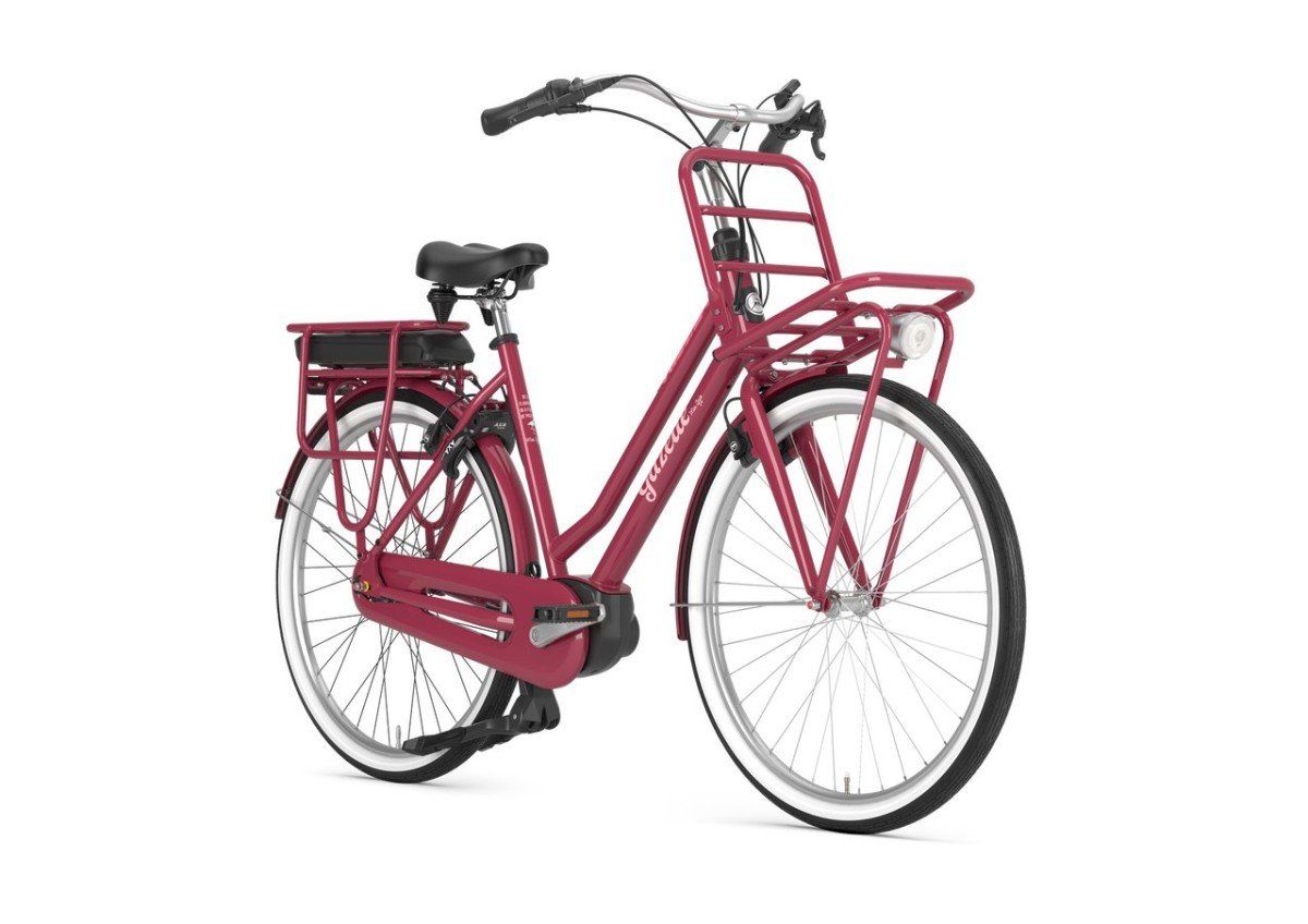 GAZELLE Miss Grace C7 Dames Coral Red Glans 59cm 2026 (8717231365878)