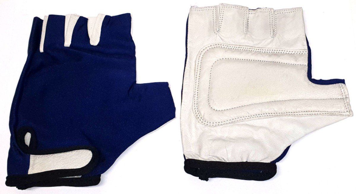 Hzb comfort lycra handschoen blauw-wit maat xxl (7436912570523)