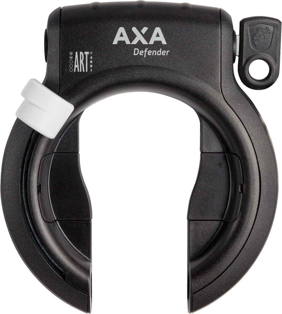 Slot Axa ring defender m/witte knop ltd zw (8713249274553)