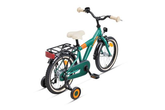 LOEKIE Booster Gents 16" Green Jongens Groen 25cm 2024 (8713568467353)