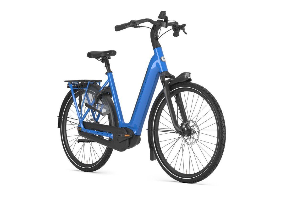 GAZELLE Grenoble c8 e-bike Dames Tropical Blue Glans 49cm 2025 (8717231370520)