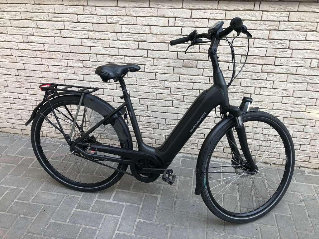 Batavus Finez E-Go Exclusive N8 625wh Lage instap Mat zwart 48cm 2022 (F.6112)