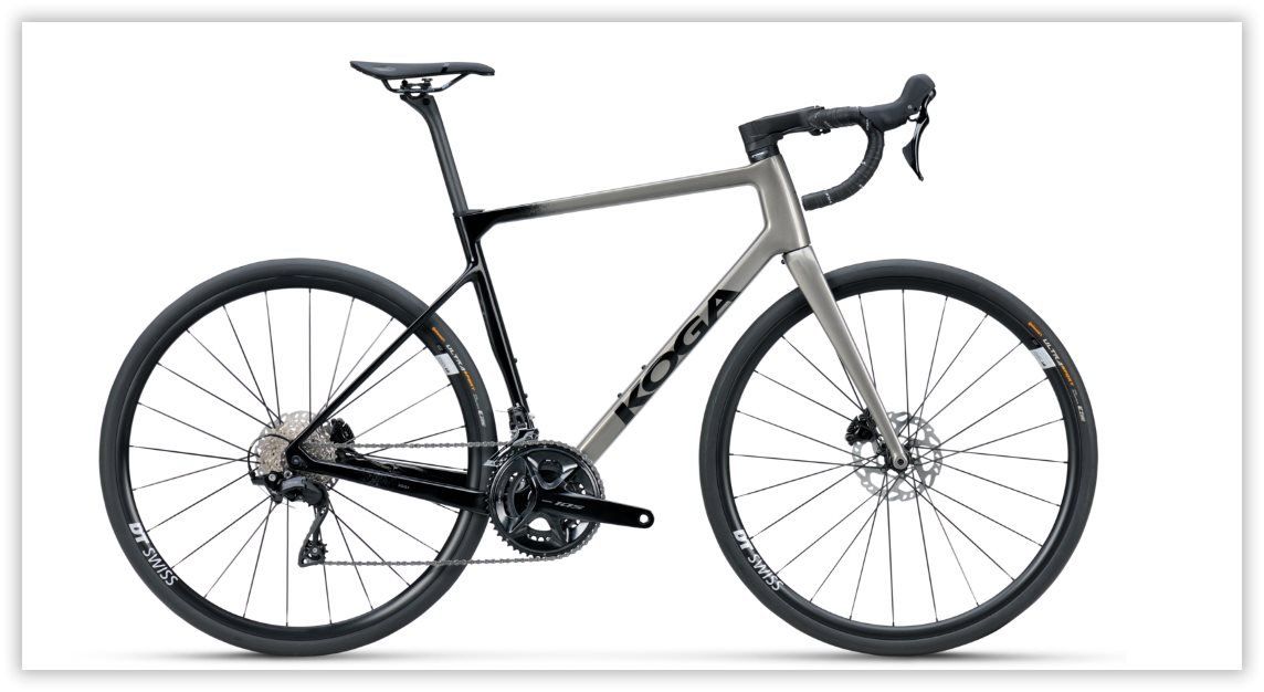 KOGA Roqa Carbon Prestige Heren Metallic Grey 51cm 2025 (8713568501408)