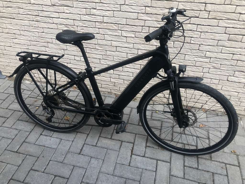 Kalkhoff Endaevor Heren Black Gloss 43cm 2022 (F.7876)