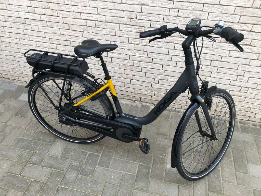 Koga E-Nova Automatic Dames High-tech Grey Metallic/Lemon Curry 47cm 2020 (8713568371360)