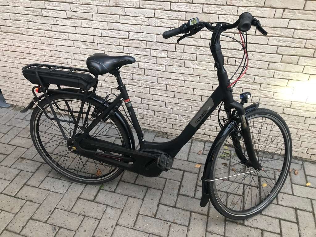 Gazelle Paris C7+ HMB Dames Black Mat 53cm 2022 (8717231334065)